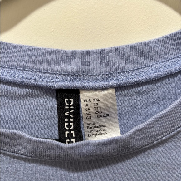 H&M Light Blue Hi-Speed Racing Tee - Picture 2 of 3